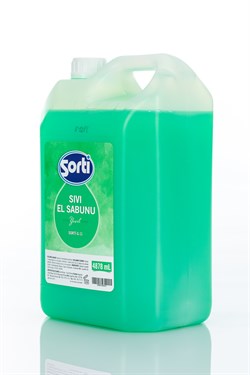 Sorti Sıvı El Sabunu Yeşil 5kg